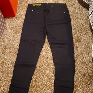 J. Crew Toothpick ankle jeans